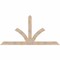 Ekena Millwork Richland Smooth Timber Gable Bracket, Douglas Fir, 96"W x 48"H x 1 1/2"D x 5 1/2"F, 12/12 Pitch GBW096X48X0206RIC00SDF - alternate 1